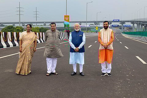 PM Modi inaugurates Delhi section of Dwarka Expressway and UER-II