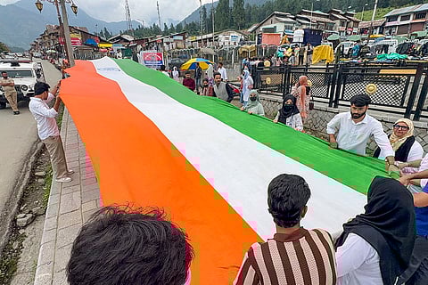 Tiranga Rally in Pahalgam