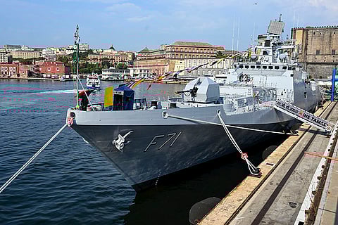 INS Tamal concludes port call at Naples