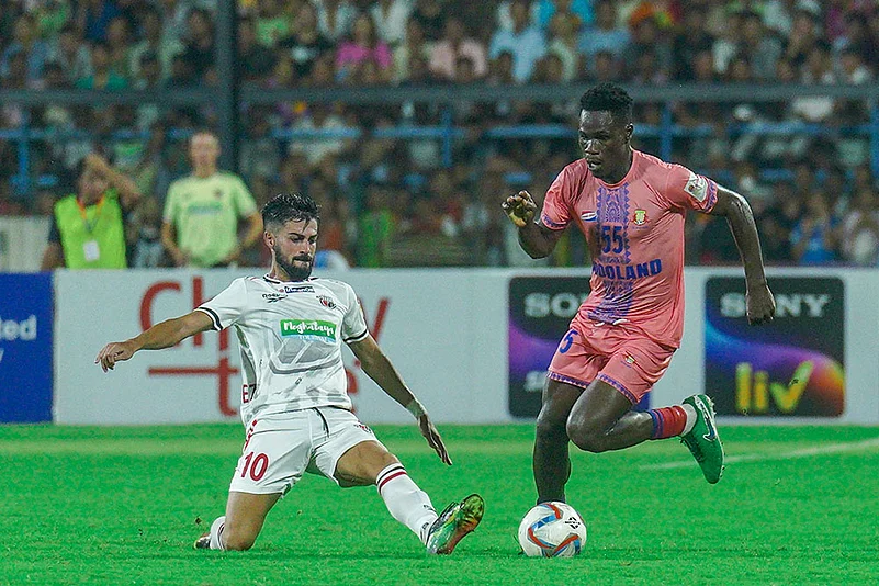 Durand Cup 2025 Quarter-Final match Bodoland vs NorthEast_Chema Nunez