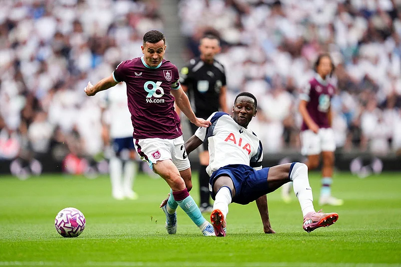 Britain Soccer Premier League EPL 2025-26 Burnley vs Tottenham Hotspur_Josh Cullen