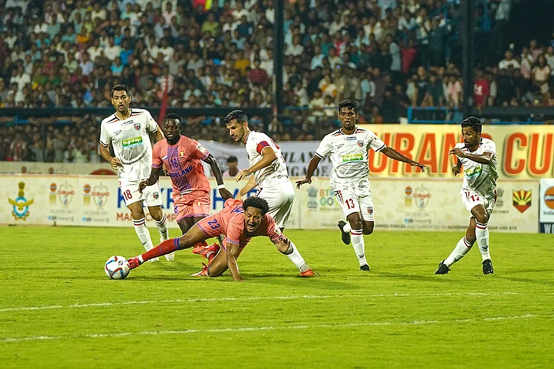 Durand Cup 2025 Quarter-Final match Bodoland vs NorthEast_Robinson Blandon