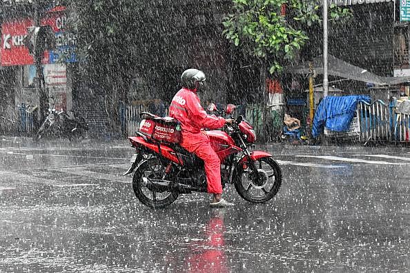 | Getty Images | : Zomato delivery person 