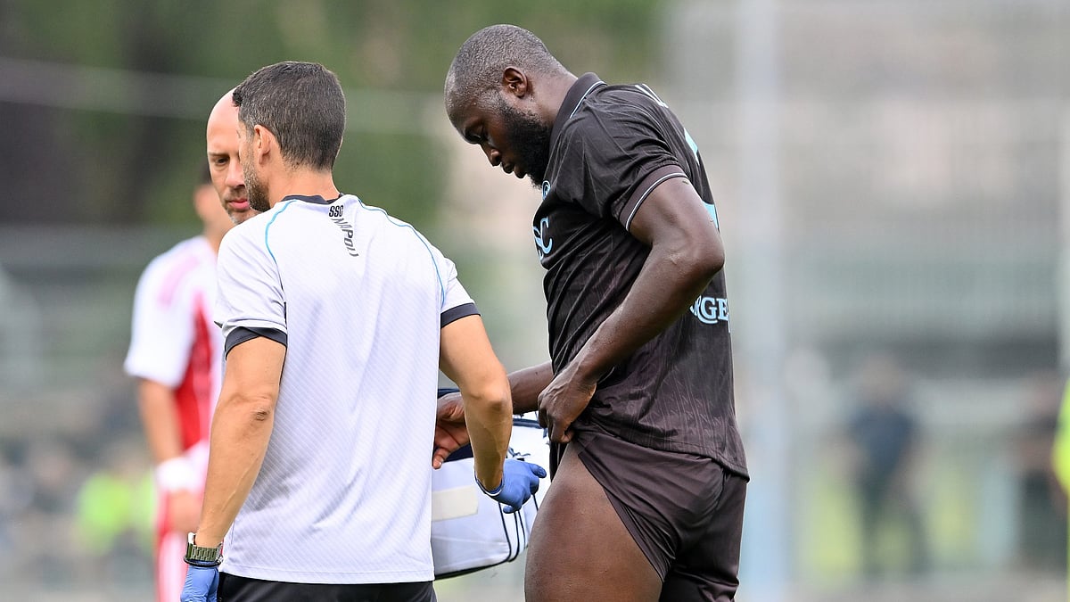 Napoli's Romelu Lukaku