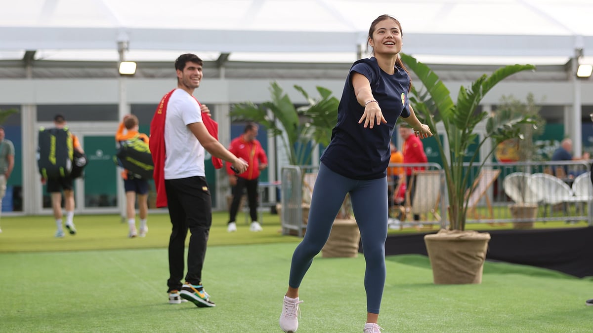 US Open mixed doubles partners Carlos Alcaraz and Emma Raducanu
