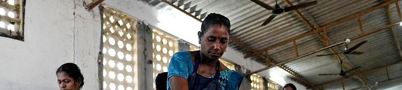 AP : A shrimp processing unit in India