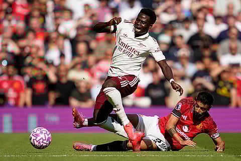 Britain Soccer Premier League: Manchester United Vs Arsenal