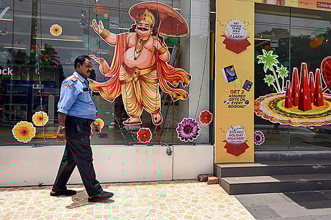 Onam festival preparations