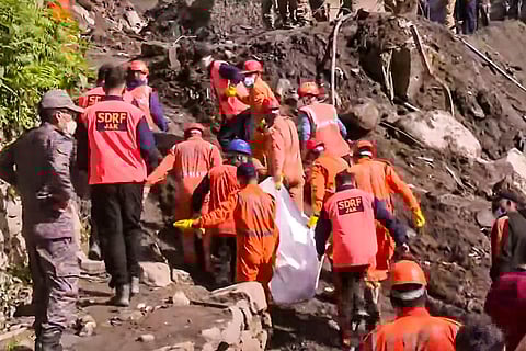 Kishtwar cloudburst Rescue ops underway