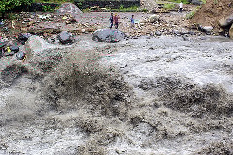 Cloudburst in Kullu