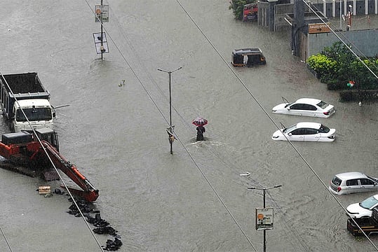 Mumbai Grapples With Heavy Rain; Red Alert Issued As Waterlogging Hits The City
