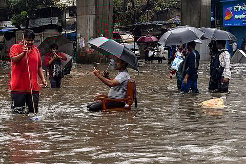 Weather: Rain in Mumbai