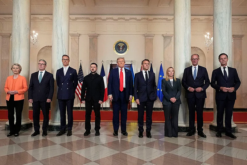 Russia Ukraine War Trump-Zelensky Meeting photos: Ursula von der Leyen