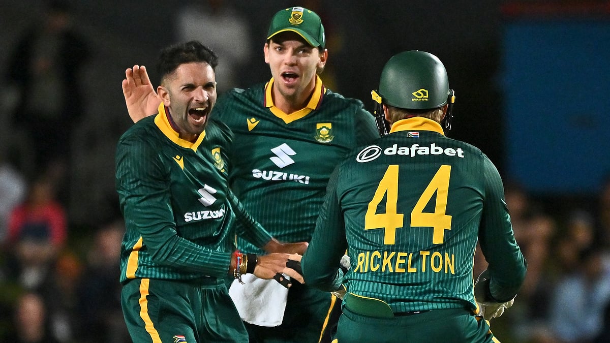 Keshav Maharaj took his maiden ODI five-wicket haul