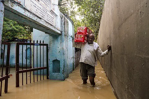 Yamuna water level rises in Delhi