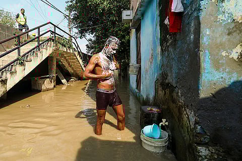 Yamuna water level rises in Delhi