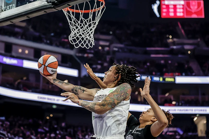 WNBA Basketball game Atlanta Dream vs Golden State Valkyries_Brittney Griner