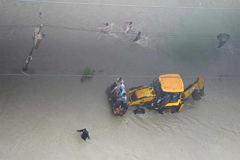 Mumbai Monsoon Weather Rain and waterlogging photos_2