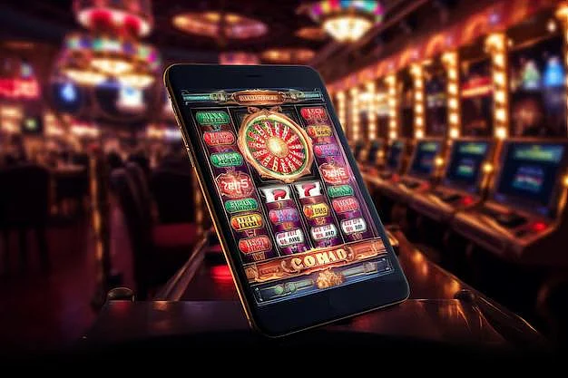Online slot machine on mobile