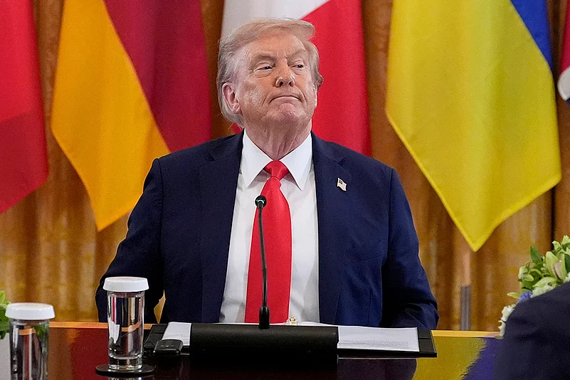 Russia Ukraine War Trump-Zelensky Meeting photos: Donald Trump