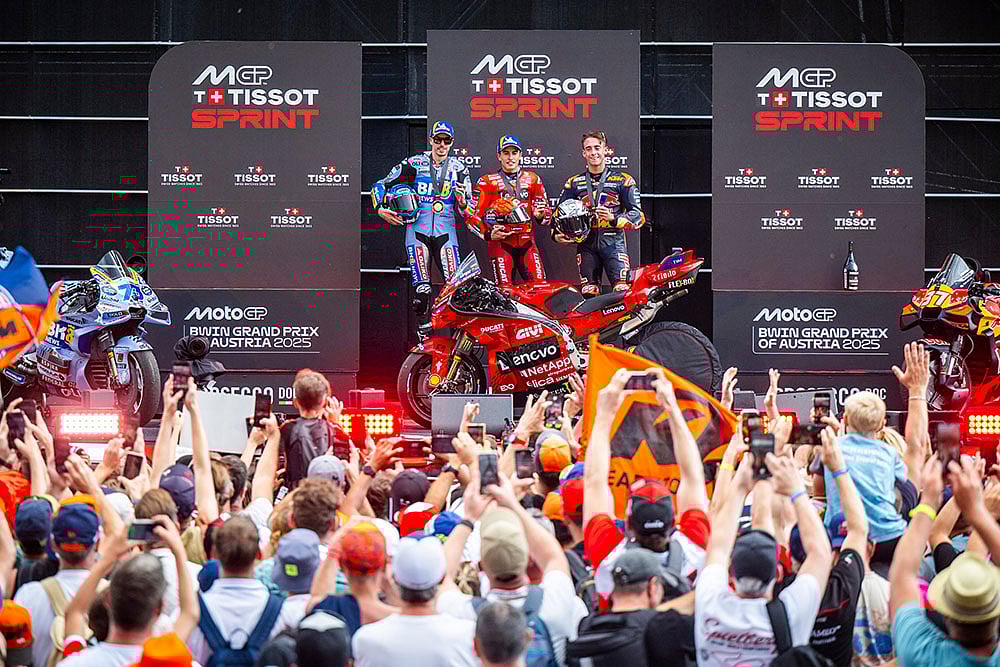 | Photo: Michael Jurtin / Red Bull Ring : Alex Marquez, Marc Marquez, Pedro Acosta