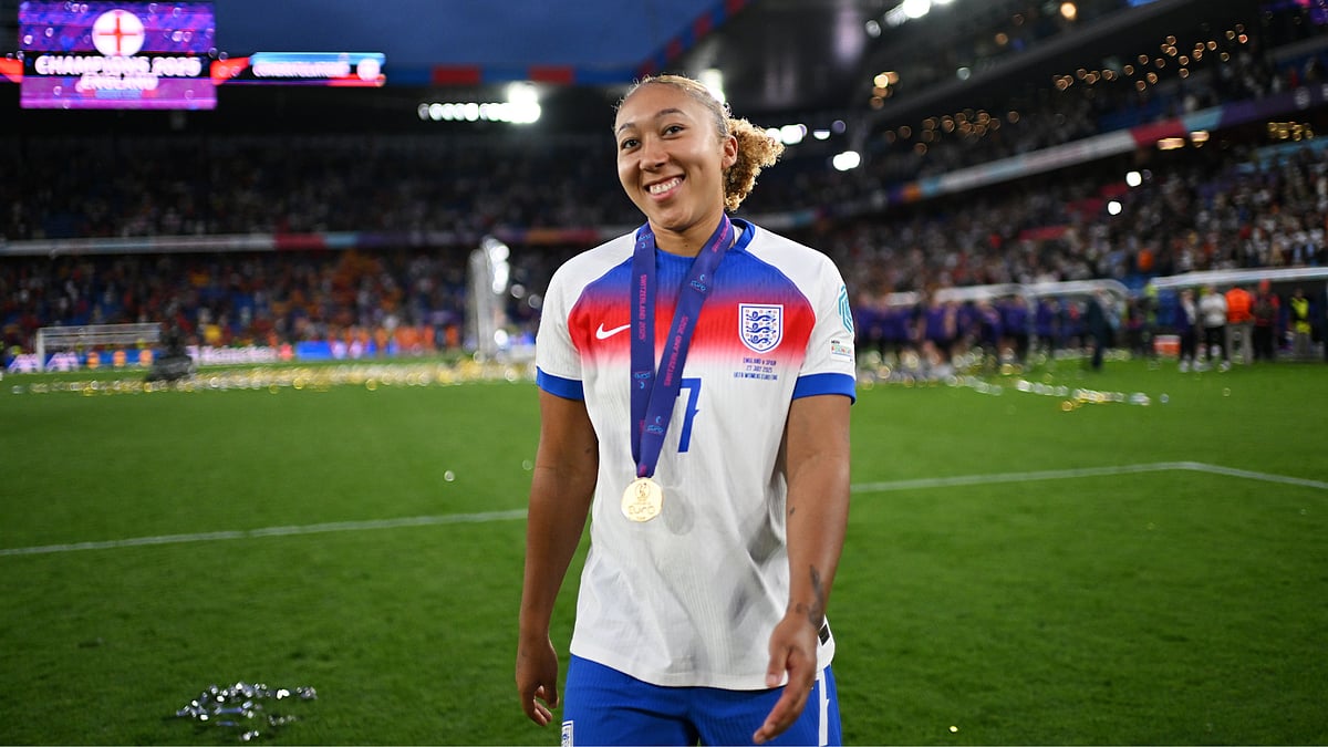 Chelsea's Lauren James on international duty with England.