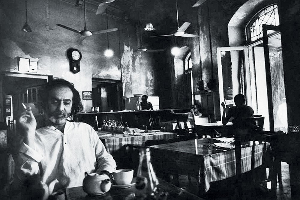 At Wayside Inn, Bombay. Photograph by Horace Ové