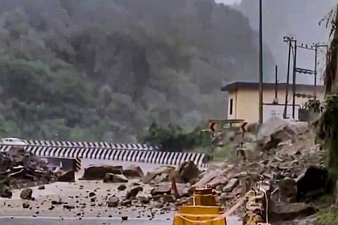 Landslide in Jammu