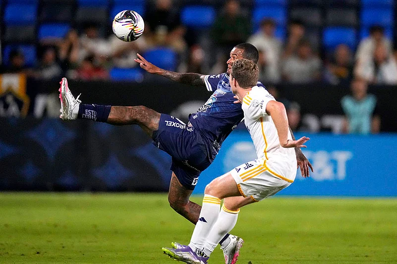 Leagues Cup 2025 Quarter-Final match Los Angeles Galaxy vs CF Pachuca_Kenedy
