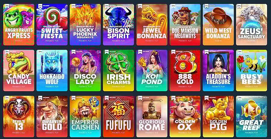 รีวิว Pragmatic Play - 10 เกมสล็อตยอดนิยมในปี 2025