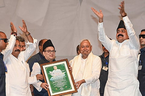 Nitish Kumar at Shatabdi Samaroh