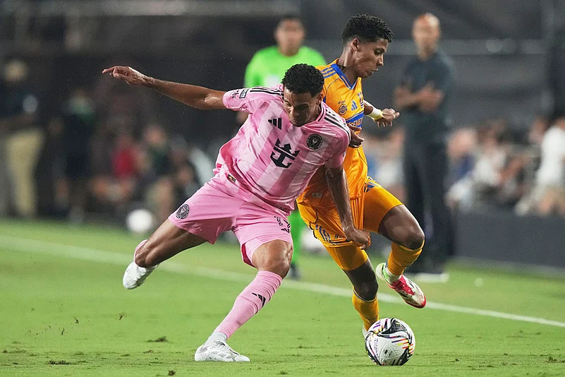 Leagues Cup 2025 Quarter-Final match Inter Miami Vs Tigres UANL_Ozziel Herrera