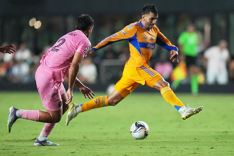 Leagues Cup 2025 Quarter-Final match Inter Miami Vs Tigres UANL_Angel Correa