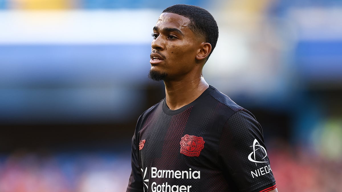 Amine Adli in action for Bayer Leverkusen during pre-season