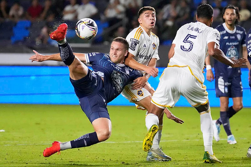 Leagues Cup 2025 Quarter-Final match Los Angeles Galaxy vs CF Pachuca_Alexandre Zurawski