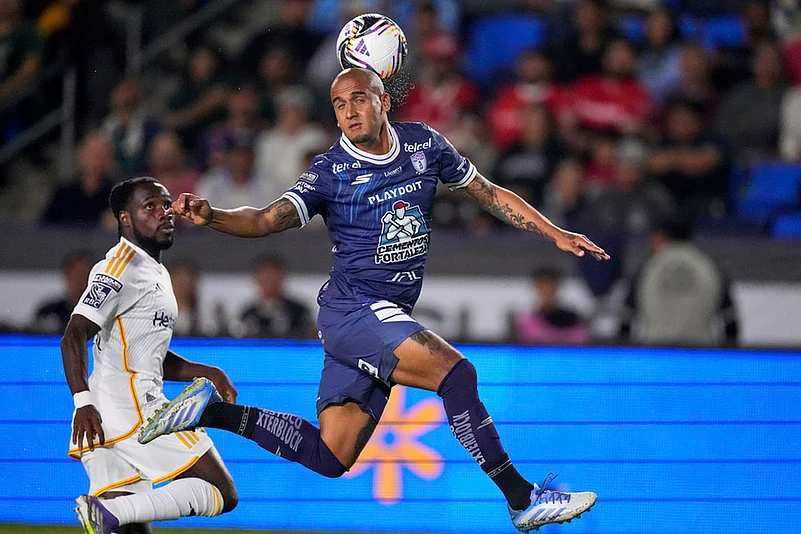 Leagues Cup 2025 Quarter-Final match Los Angeles Galaxy vs CF Pachuca_Luis Rodríguez