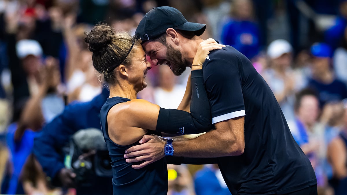 US Open 2025: Sara Errani and Andrea Vavassori celebrate their third Grand Slam title as a mixed doubles pair