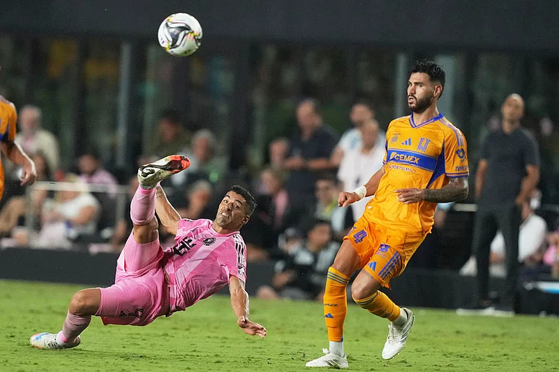 Leagues Cup 2025 Quarter-Final match Inter Miami Vs Tigres UANL_Luis Suárez