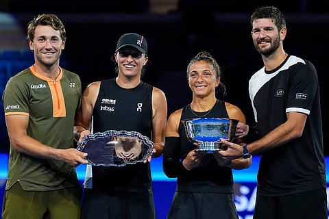 US Open Tennis Mixed Doubles Final: Sara Errani-Andrea Vavassori vs Iga Swiatek-Casper Ruud