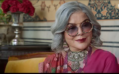 Zeenat Aman in The Royals