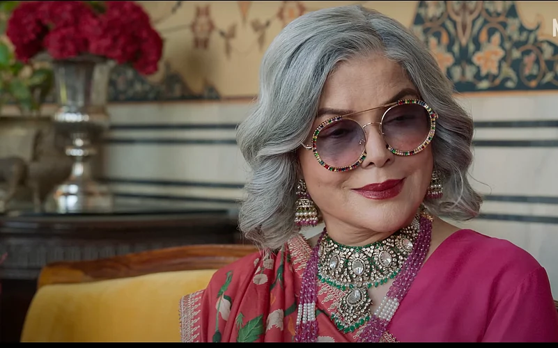 Zeenat Aman in The Royals