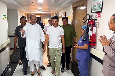 Naveen Patnaik discharged after three days of hospitalisation