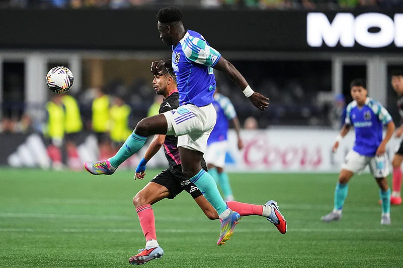 Leagues Cup 2025 Quarter-Final match Seattle Sounders FC Vs Club Puebla_Yeimar Gómez