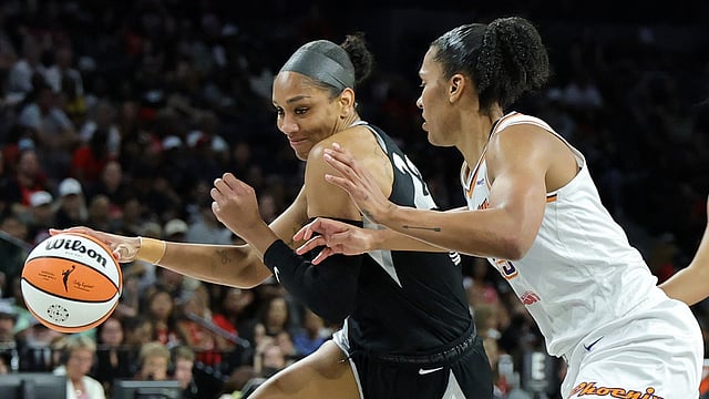 WNBA: A'ja Wilson Powers Las Vegas Aces Past Phoenix Mercury For Ninth Straight Win