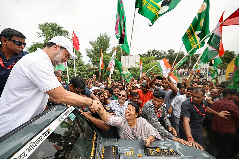 Voter Adhikar Yatra in Bihar