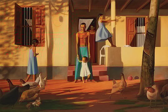 Tom Vattakuzhy's Art of Presence: Where Time, Age and Memory Collide