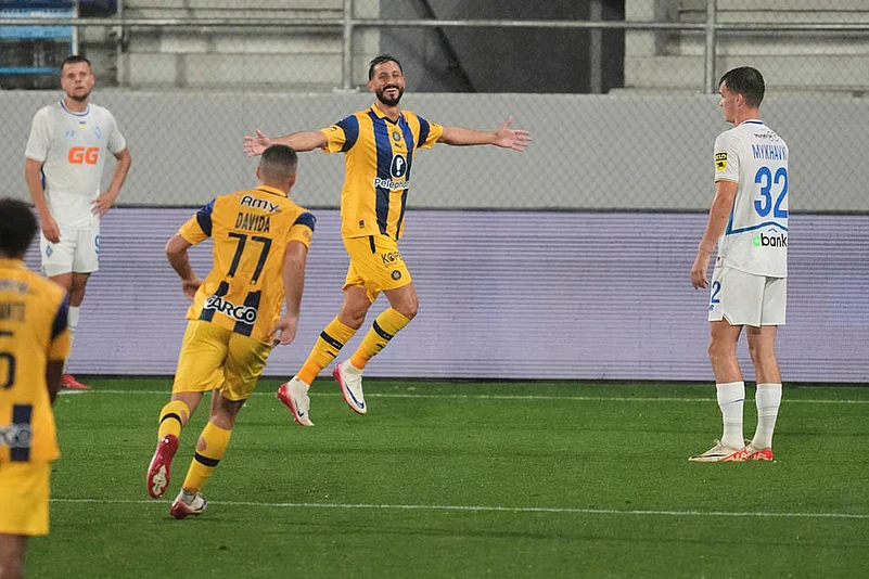UEFA Europa League Playoff 1st Leg match Maccabi Tel Aviv vs Dynamo Kyiv_Sagiv Jehezkel