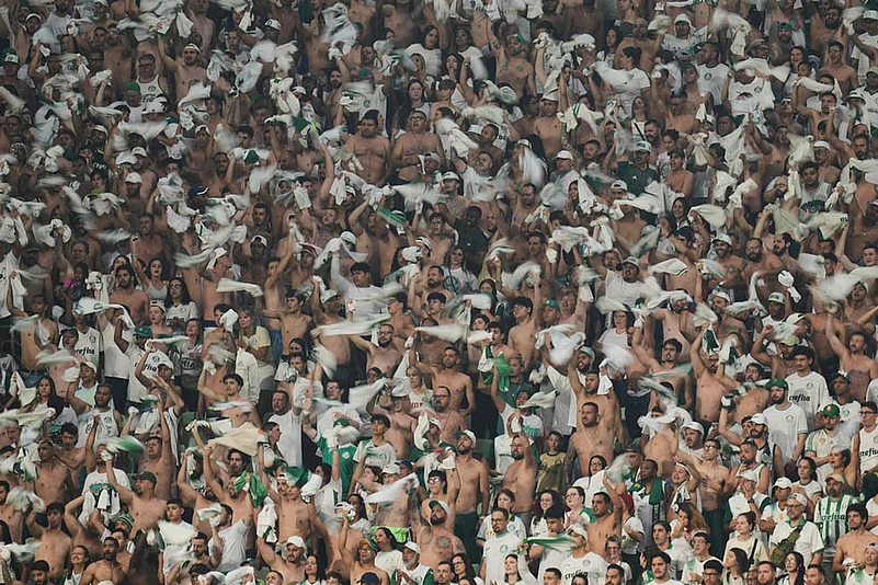Copa Libertadores 2025 Soccer Perus Universitario de Deportes Vs Brazils Palmeiras_4