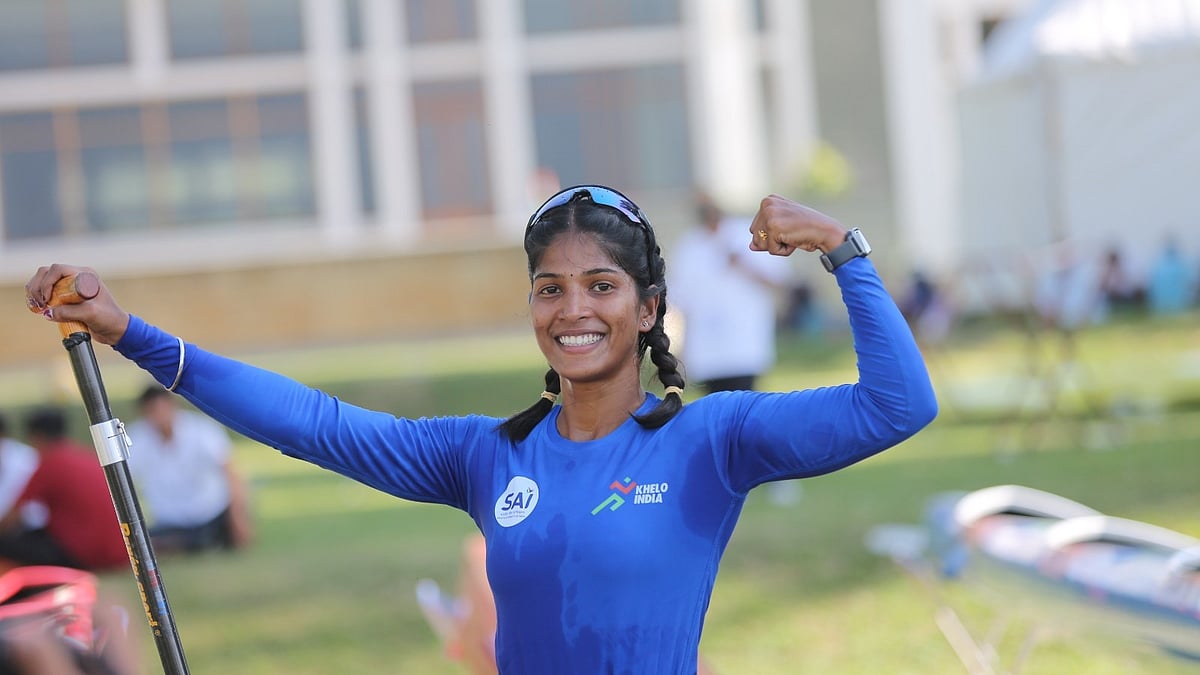 SAI : Rasmita Sahoo clinched gold in the women’s 200m canoe singles at the Khelo India Water Sports Festival 2025.