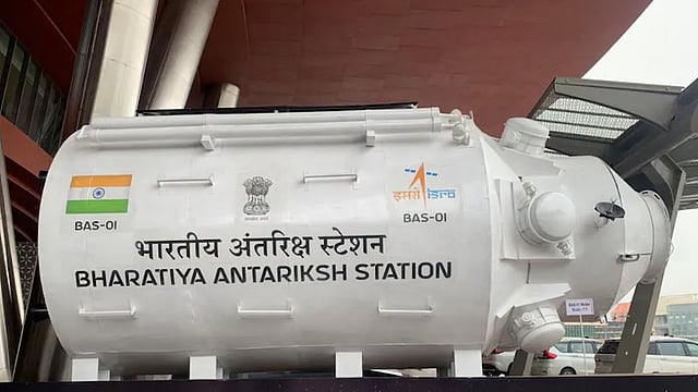 ISRO Unveils Model Of India’s First Space Station Module